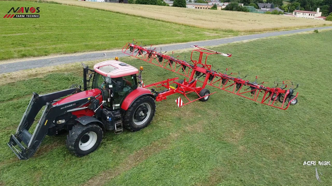 CASE IH PUMA 230, 200 Obr&aacute;cen&iacute;, nahrabovan&iacute; NAVOS FARM TECHNIC. SLUŽBY Zbořil