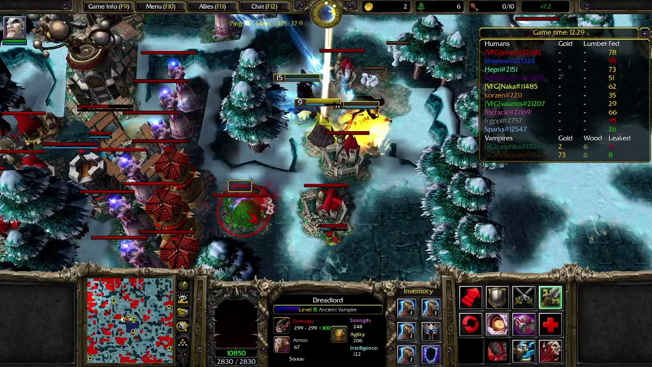 Warcraft 3 Vamp Fire Duo Vamp