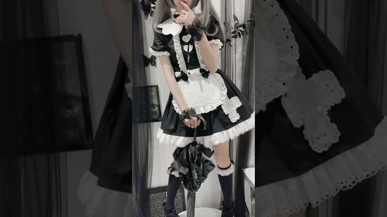 Gothic Lolita Maid Dress  super attractive-Yopaishop