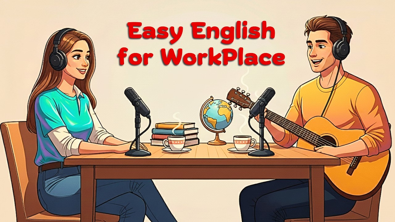 Easy Professional English | Talk to Your Boss & Colleagues at Work (A1–A2 Level)