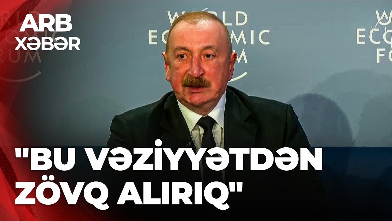 ARB XƏBƏR – Prezident Davosda panel iclasında iştirak edib – Sülh prosesi dəyərləndirilib