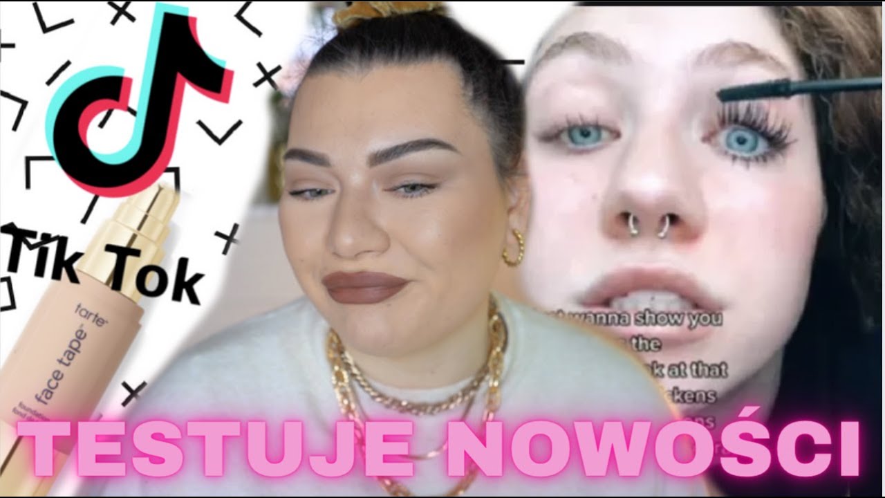 SŁYNNA MASCARA Z TIK-TOKA, TARTE FACE TAPE I CHARLOTTE TILBURY |GRWM