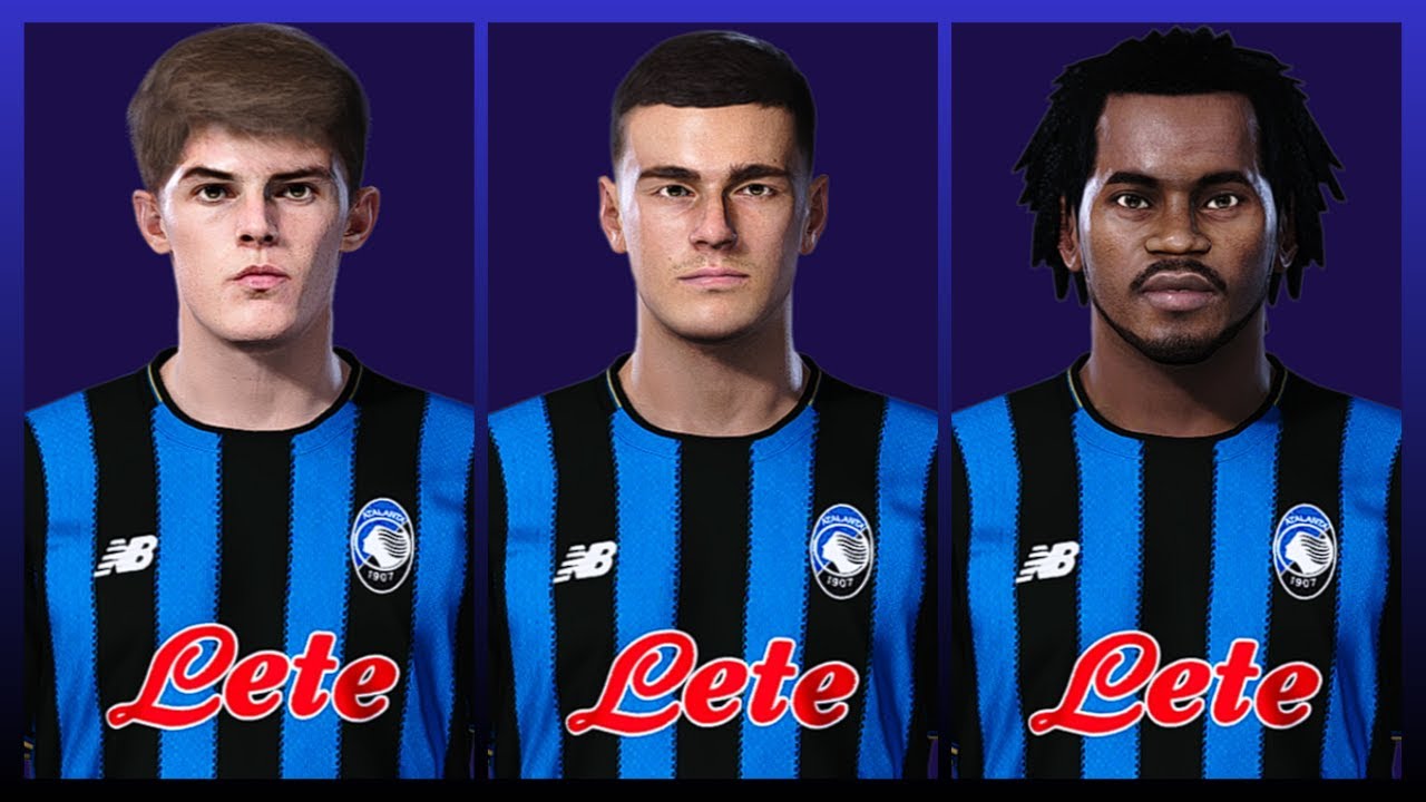 ATALANTA / PES 21 - Elenco 100% Atualizado 2025/2026