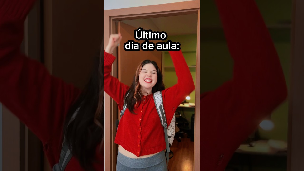 &Uacute;ltimo dia de aula VS &Uacute;ltimo dia de escola&hellip; 😭#humor #videosengracados #escola #alunos #memes
