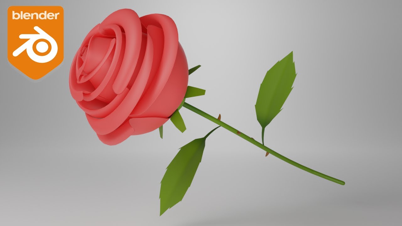 [TUTO] Comment faire dans blender - une rose