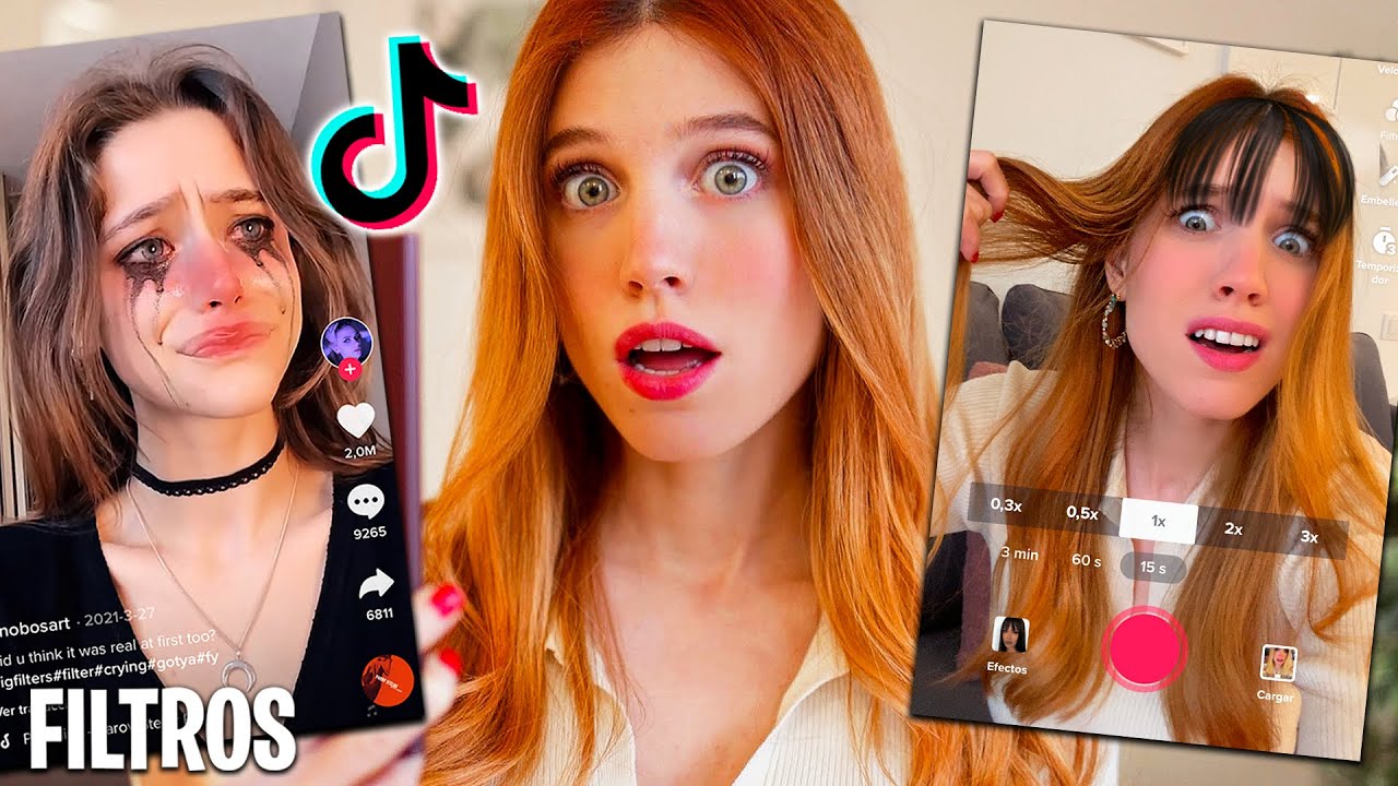PROBANDO FILTROS VIRALES DE TIKTOK para ver si funcionan | Laia Oli