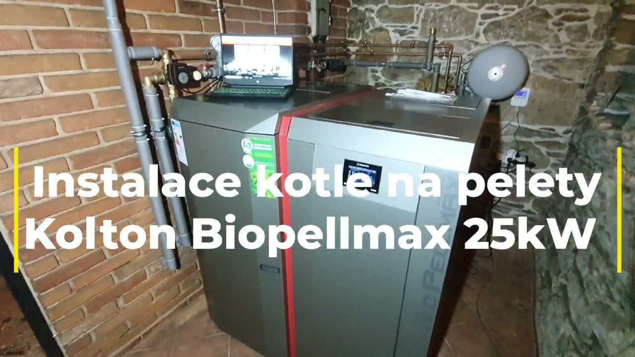 Kotel na pelety Kolton Biopellmax 25kW