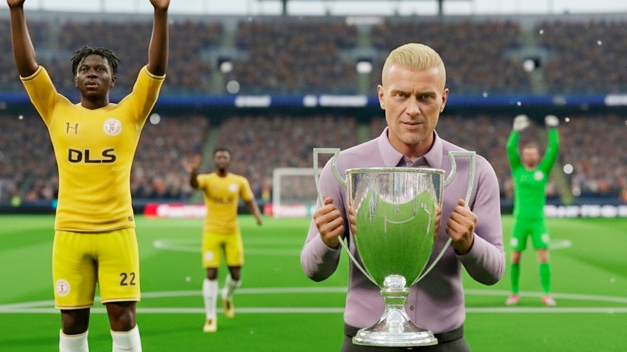 Dream League Soccer 25 - 26 | CAREER MODE # 5 Manchester City , Inter Milan , Aston Villa . End 1