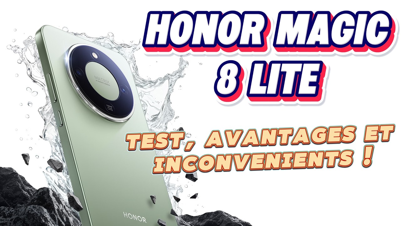 Honor Magic 8 Lite | Test, Avantages et Inconvénients !