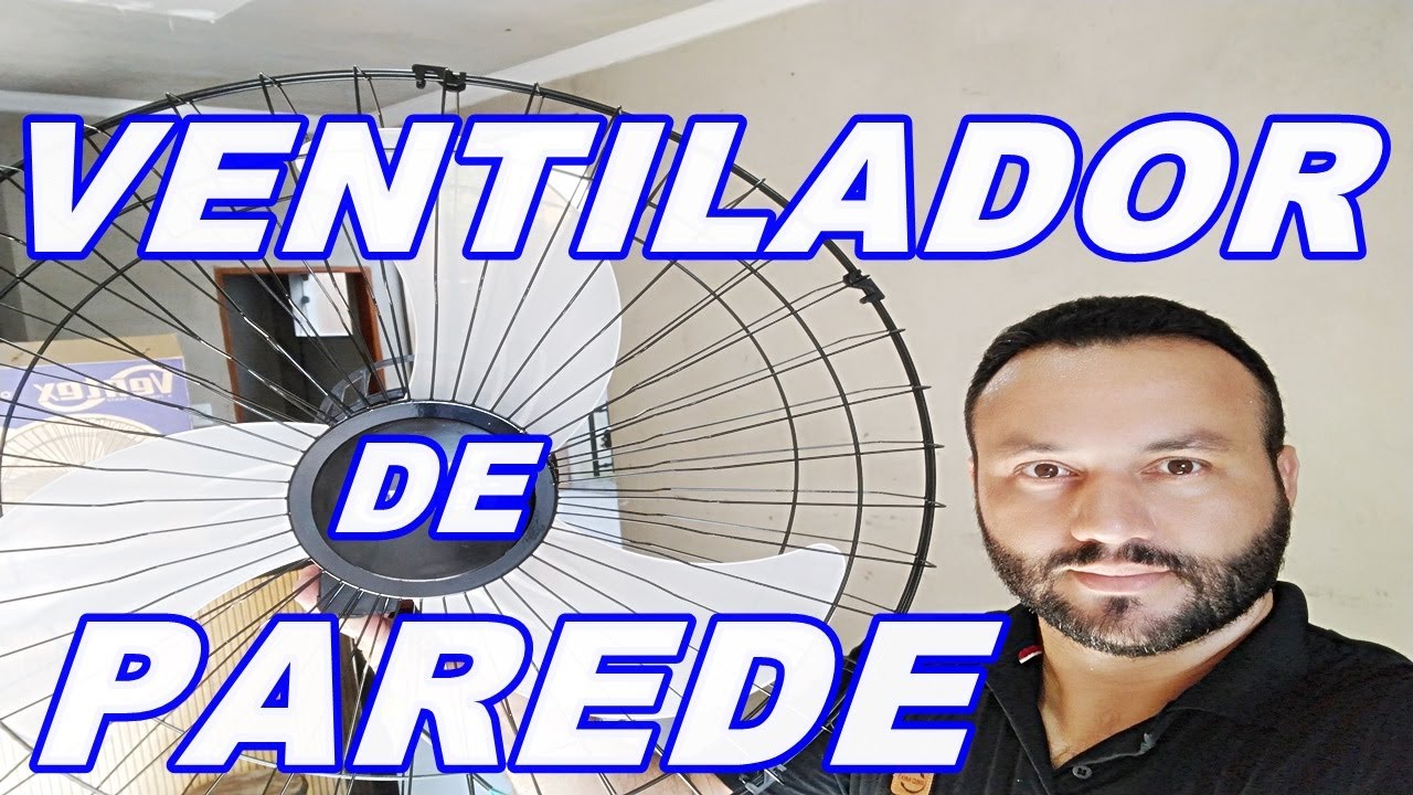 Ventilador de parede Ventex, passo a passo instalação completa.