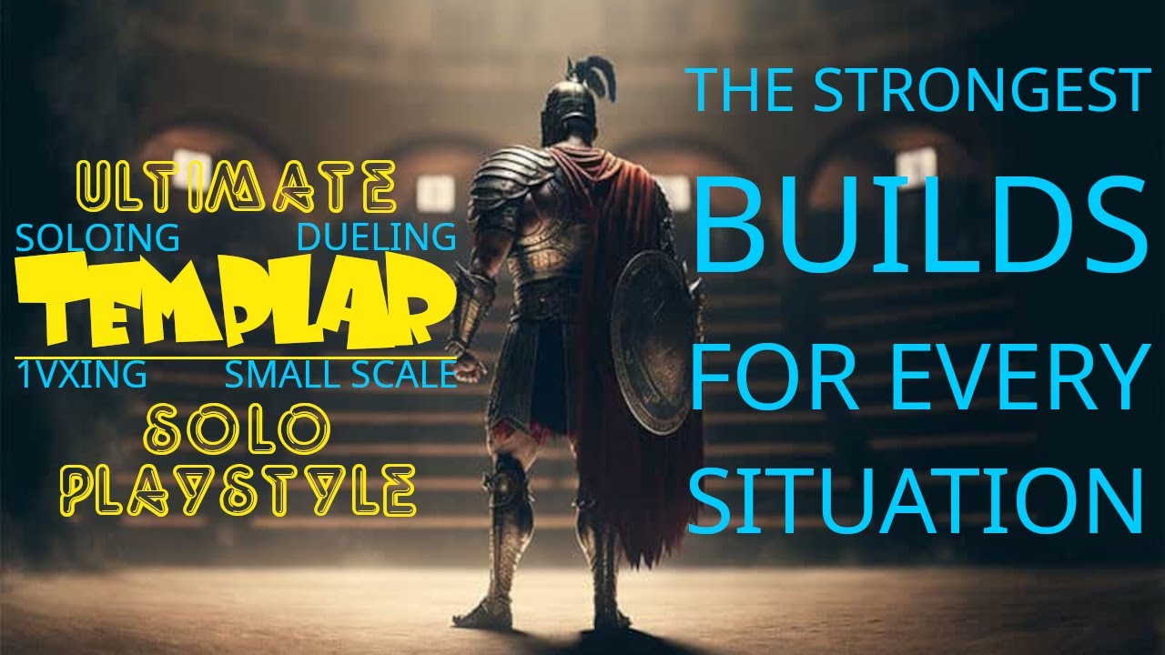 [ESO] NECROM | THE MOST OVERPOWERED PURE TEMPLAR BUILDS FOR EVERY SITUATION | THIS TEMPLAR IS EZ