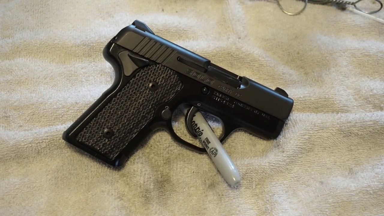 Как чистить пистолет Kimber Solo Carry DC 9mm