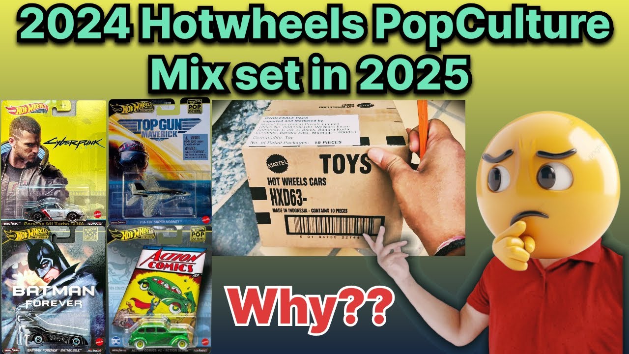2025 New PopCulture Set in India..!! Hell No🤬 It's of 2024🤯 Why Mattel Doing this?? #hotwheelsindia