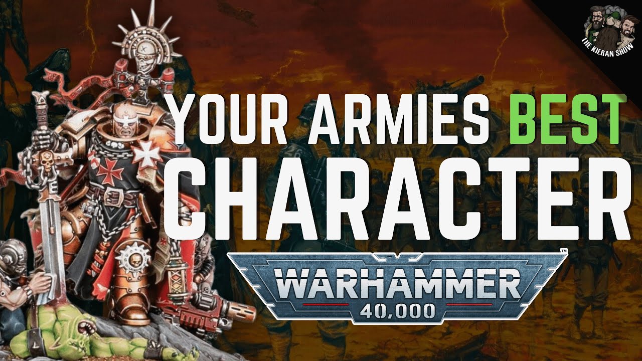 Best CHARACTERS from EACH Warhammer 40,000 army