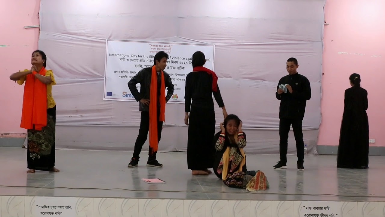 নারী ও মেয়ের প্রতি সহিংসতা দূরীকরণ দিবস উপলক্ষে ছোট নাটিকা