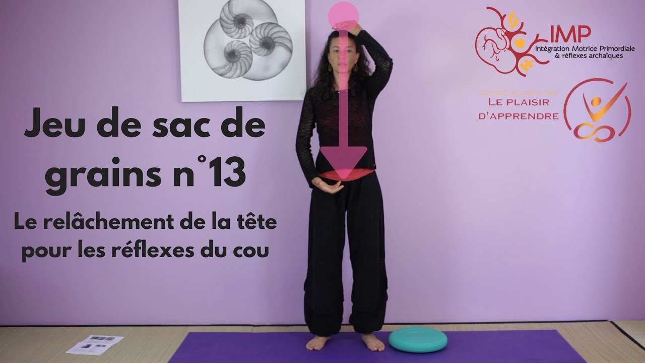 Jeu de sac de grains pour relâcher le cou