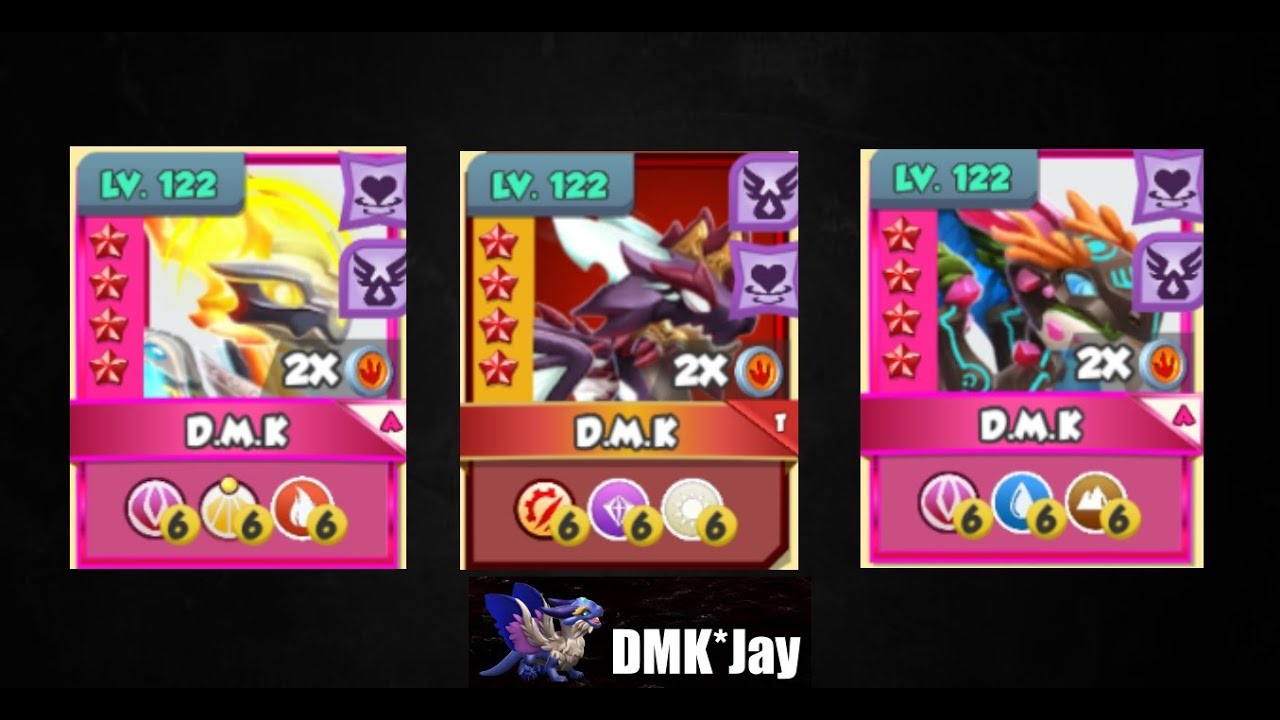 Completion of the undying dungeon team - Dragon Mania Legends - (DMK*Jay) 드래곤 매니아 레전드