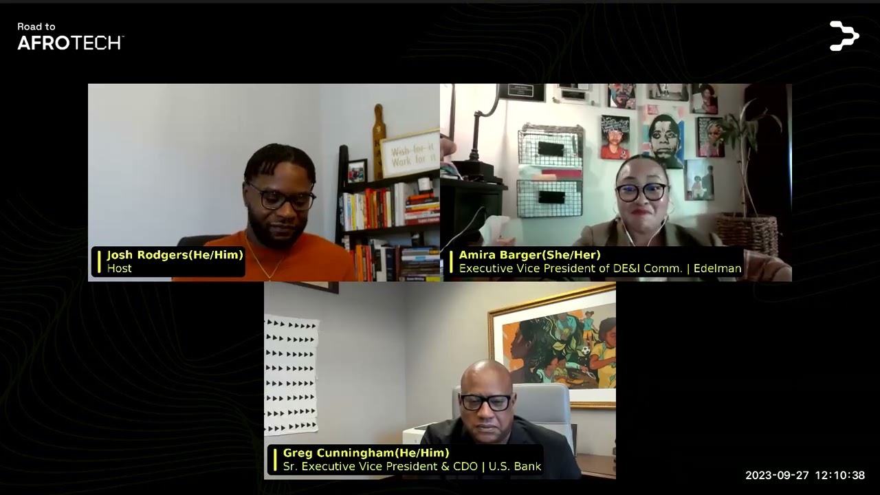 AFROTECH Virtual Event Series | Part 3: Inclusive Leadership: Guiding Transformation Together