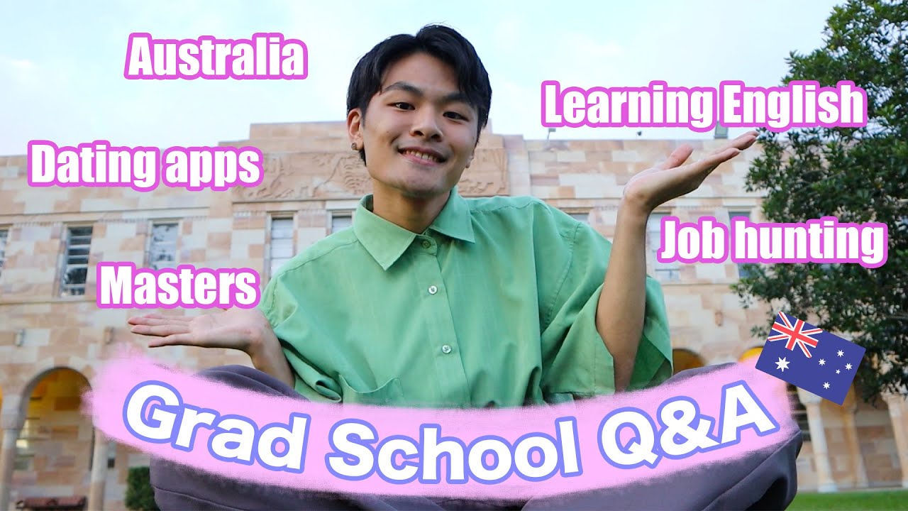 【Q&A】みんなからの質問に答えたよ！｜オーストラリア大学院留学・英語学習・就活・出会い系アプリなど｜Grad School Q&A at The University of Queensland
