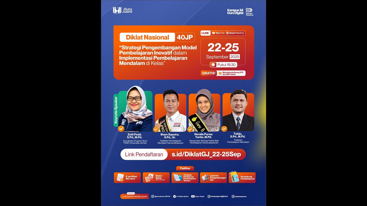 Podcast Pengembangan Model Pembelajaran Inovatif Implementasi Pembelajaran Mendalam di Kelas