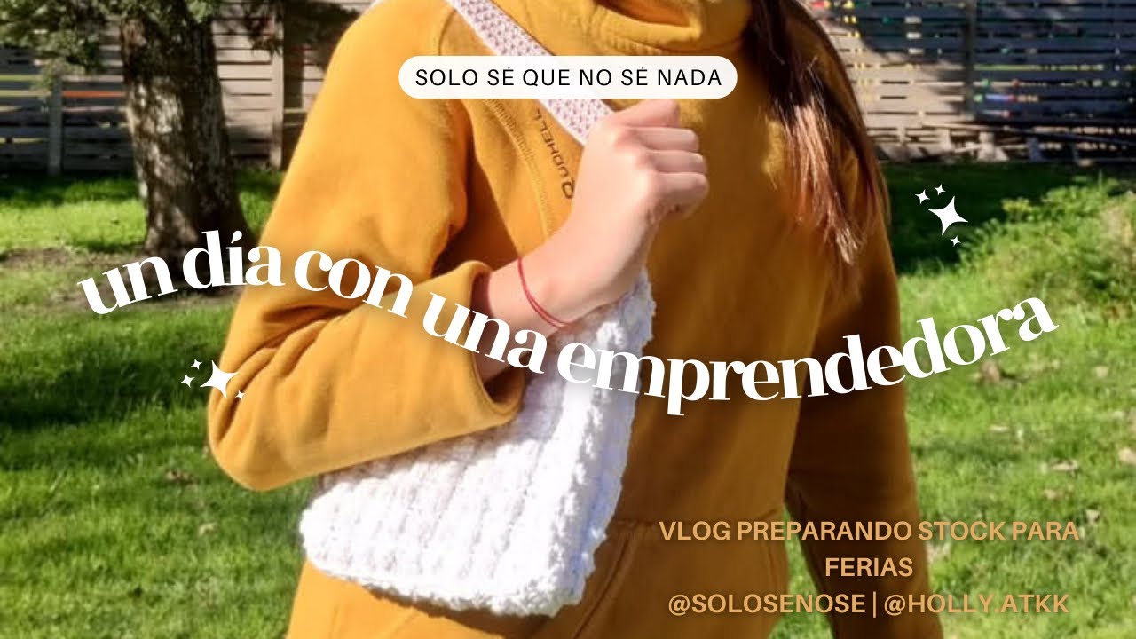 UN DIA CON UNA EMPRENDEDORA | vlog preparando stock para ferias