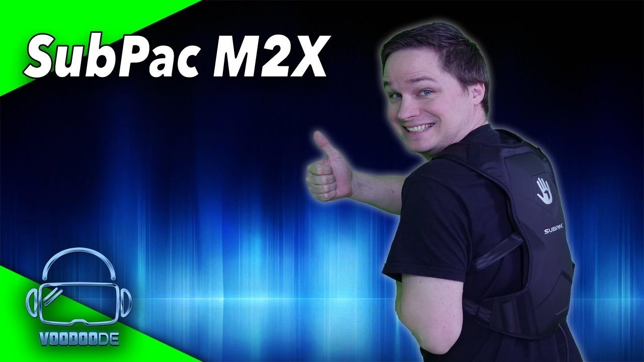 SubPac M2X - Feel the bass in your whole body! Unboxing and test