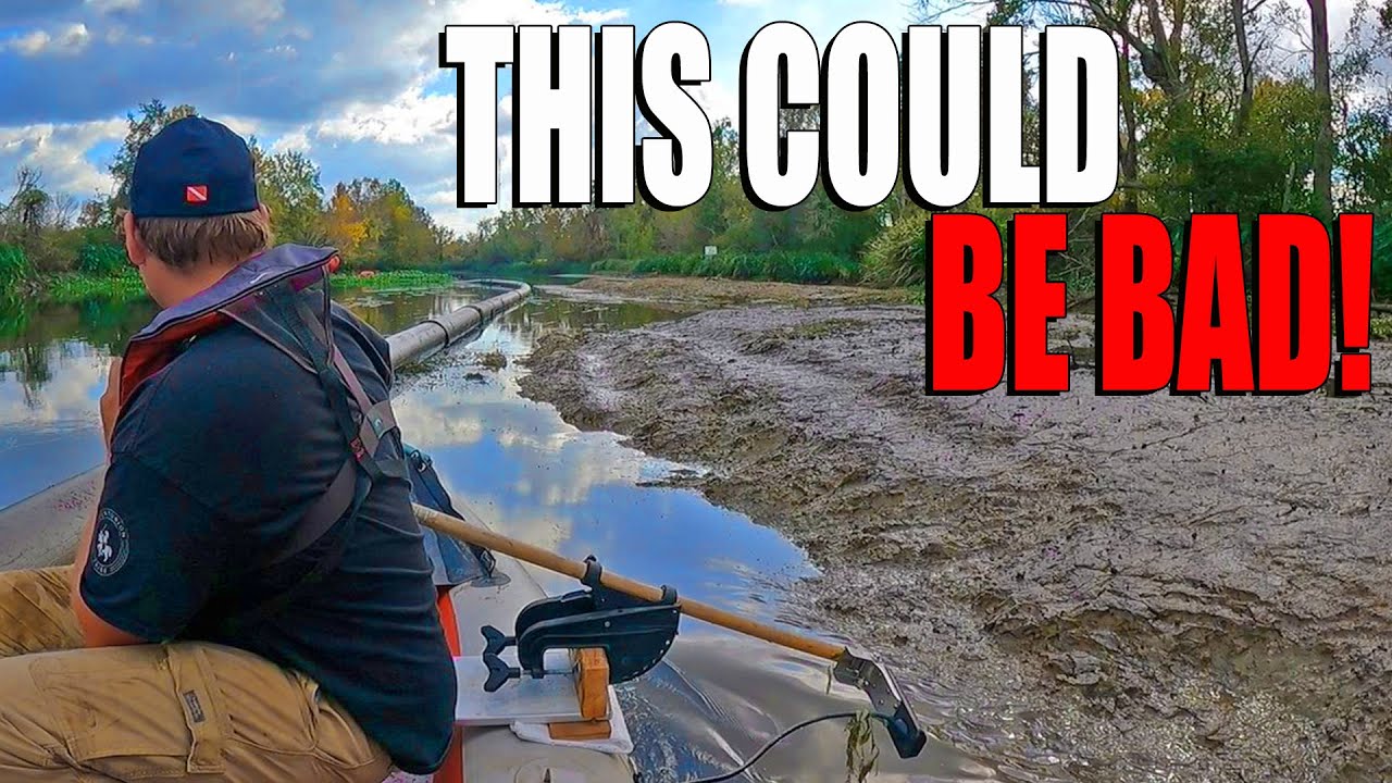 They Started Draining The Canal With Us In It While Searching For Cars!