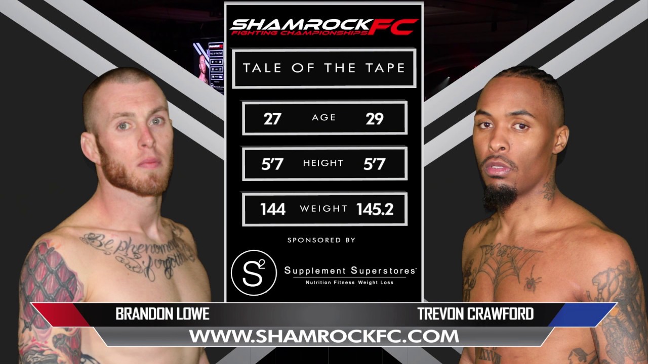 Shamrock 303 Brandon Lowe vs Travon Crawford