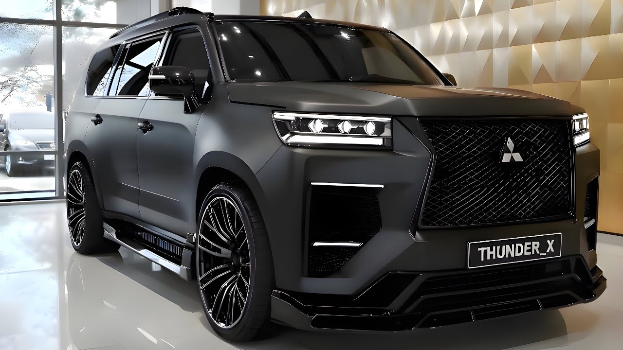Trovão sobre rodas! Lançamento oficial do Mitsubishi THUNDER_X 2026