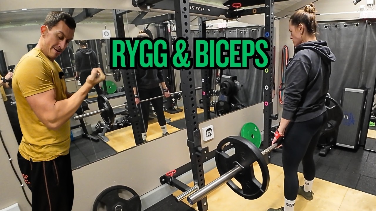 Rygg & Biceps - Perfekt Träningspass i Hemmagymmet