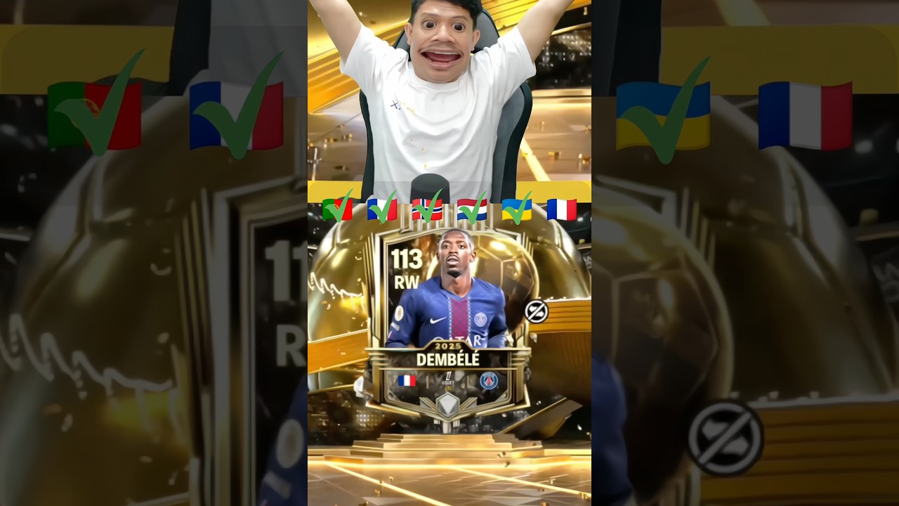 EVENT BALLON DOR 2025 RESMI TAMAT🤩🥳🎉 #FCMobile #FCMobileIndonesia #FCMobile26 #fyp #fypage