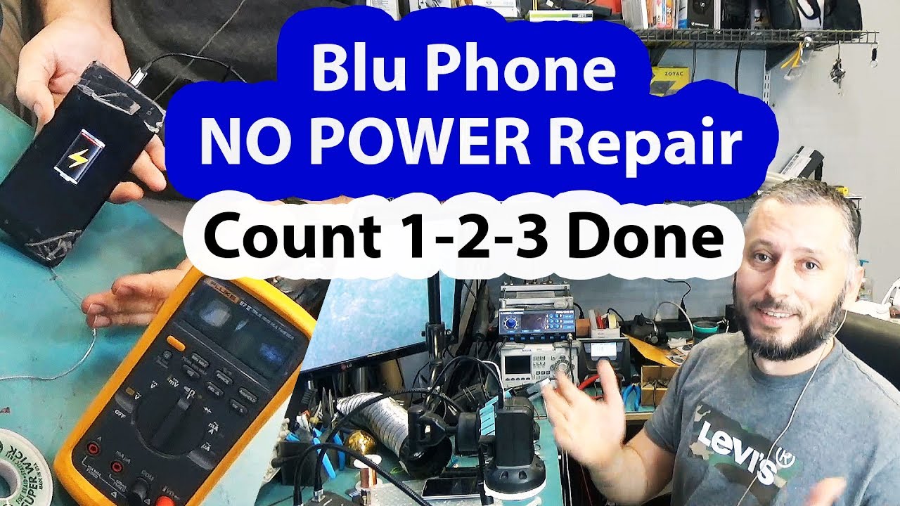 Blu Phone No power Not charging -  Fast Repair