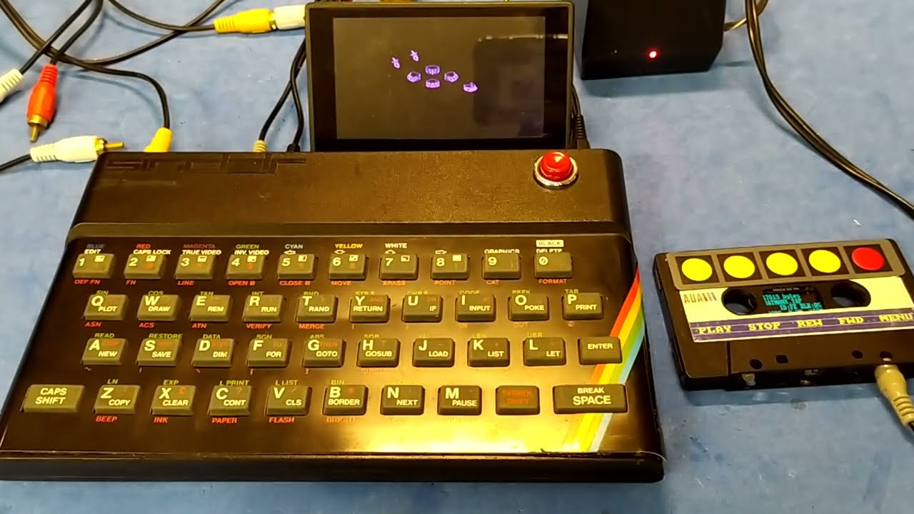Reparación ZX Spectrum 48K de José, fallo ULA y reset gigante.