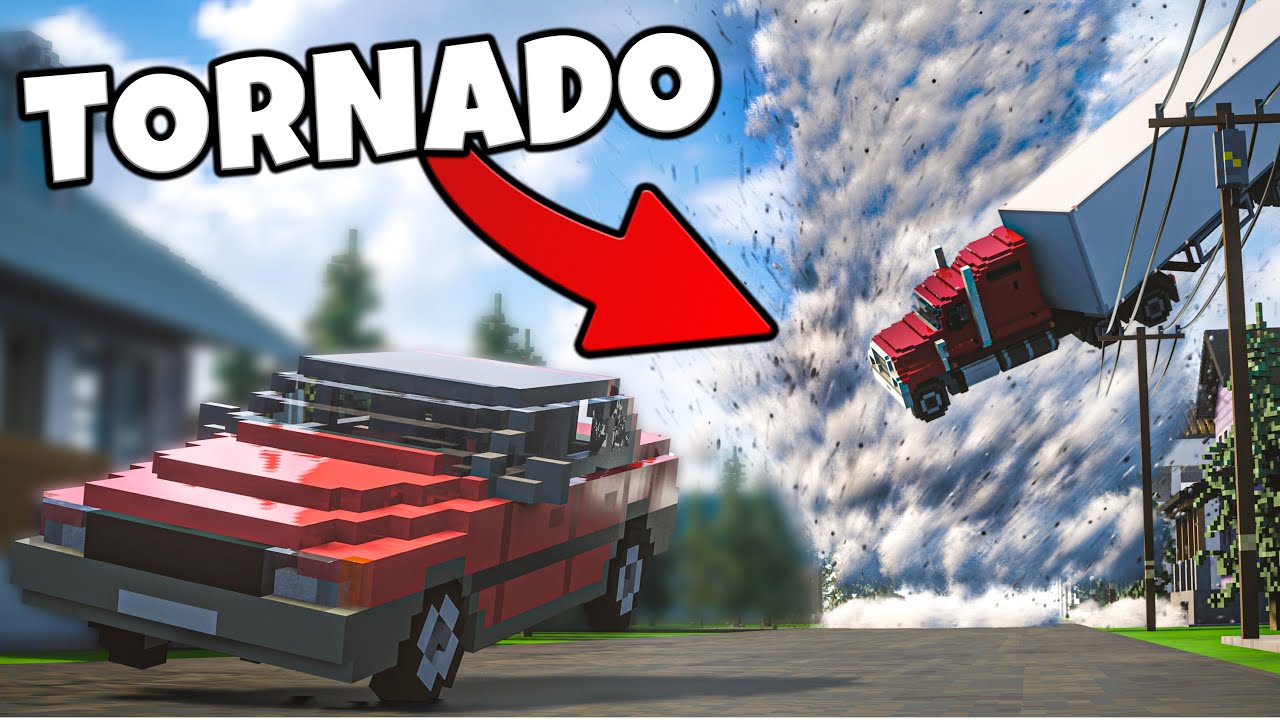 ❄️ UCIEKAM OD TORNADA! MEGA REALISTYCZNE ZNISZCZENIA | TEARDOWN |