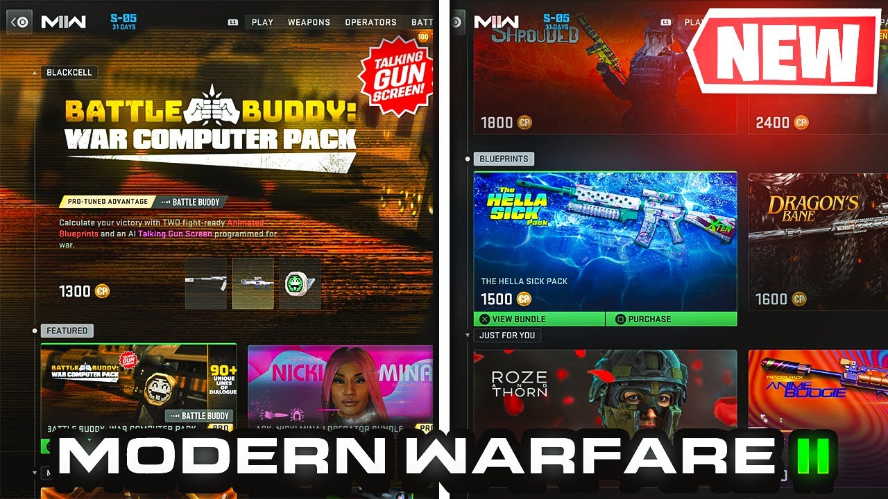 2 New STORE BUNDLES RELEASED In MODERN WARFARE 2 Season 5! 26/08/23