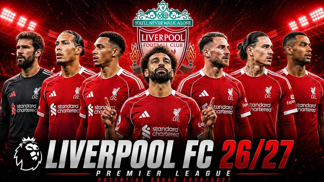 Liverpool Full Squad 26/27 (Watch now)