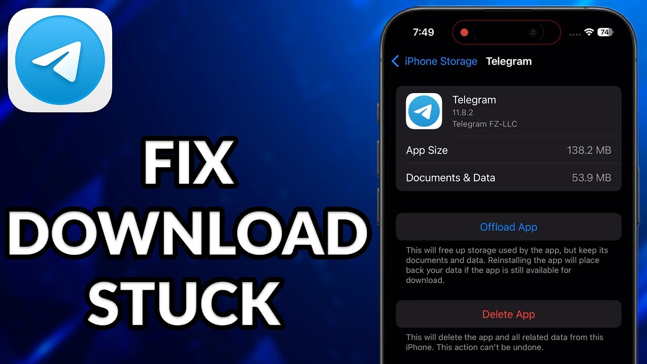 How To Fix Telegram Download Stuck