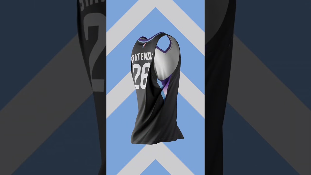 jersey schedule is here 💜🤍🖤 #nba #utahjazz #nbajerseys #sports
