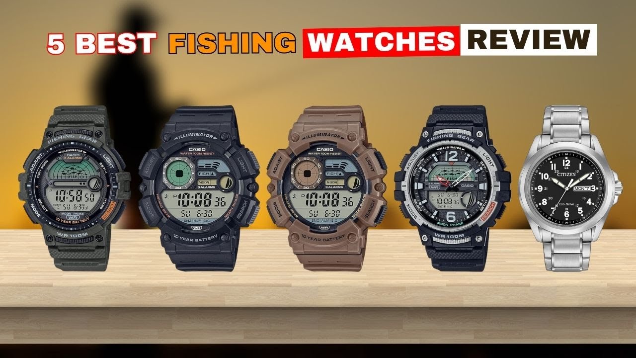Top 5 Best Fishing Watches in 2025 | Ultimate Fishing Watch Review Guide