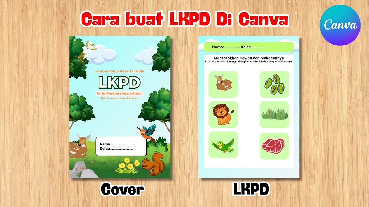 Cara membuat worksheet LKPD di canva