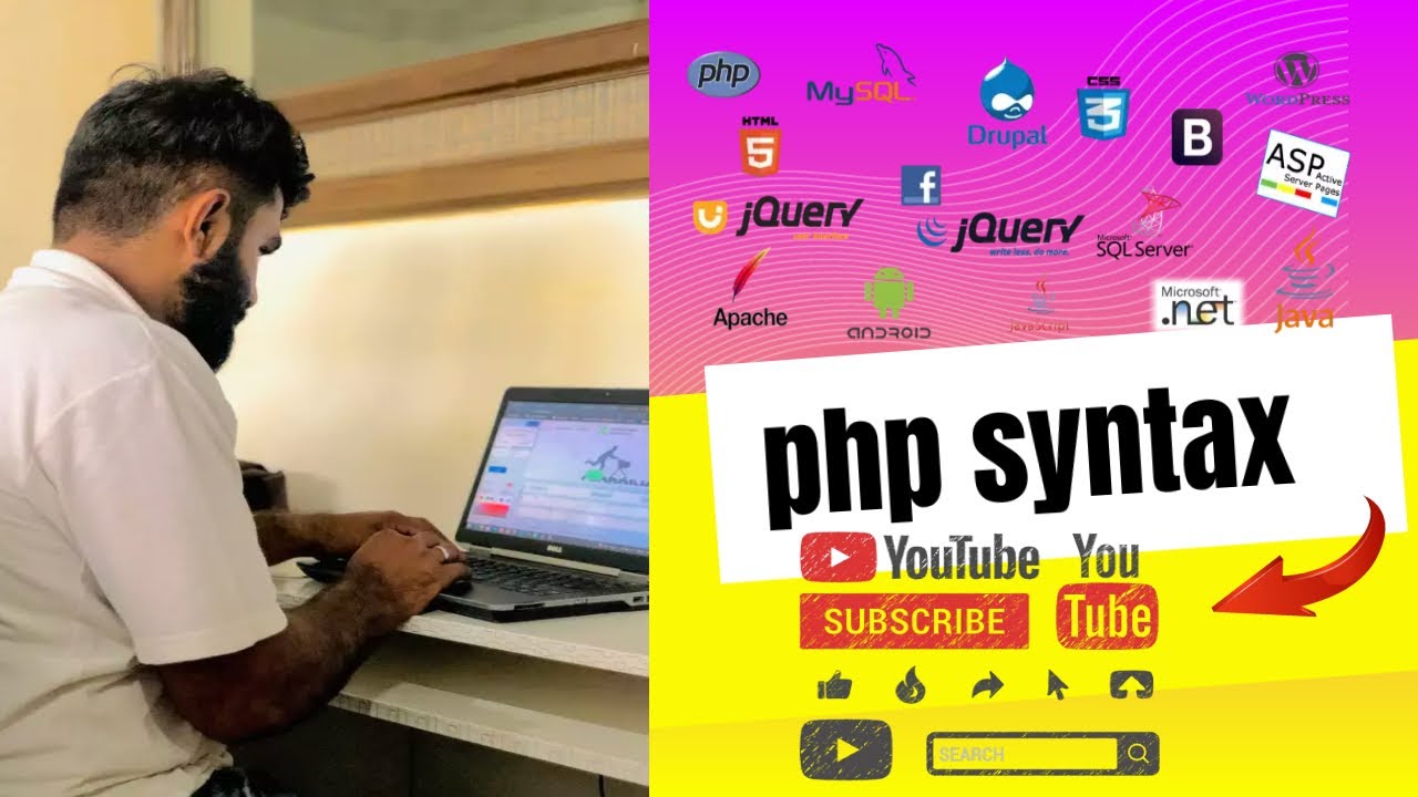 How to Write php Basic Syntax Using xampp server