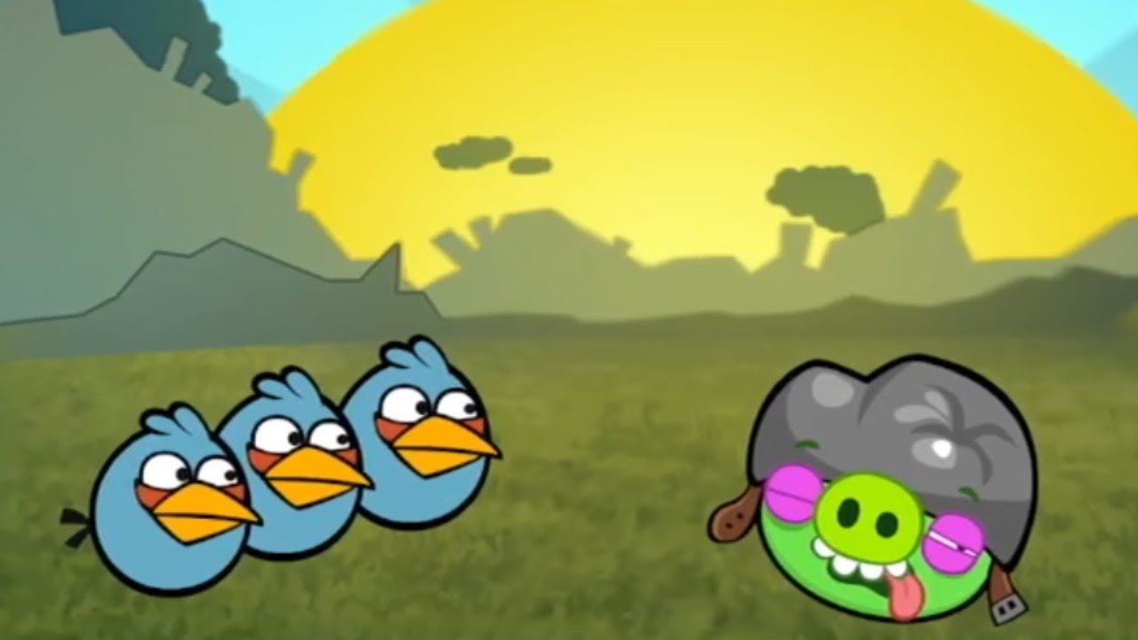Angry Birds The Three Little Blue Birds