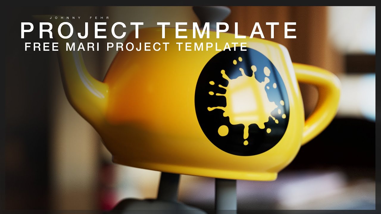 Mari Texturing Template + Free Files