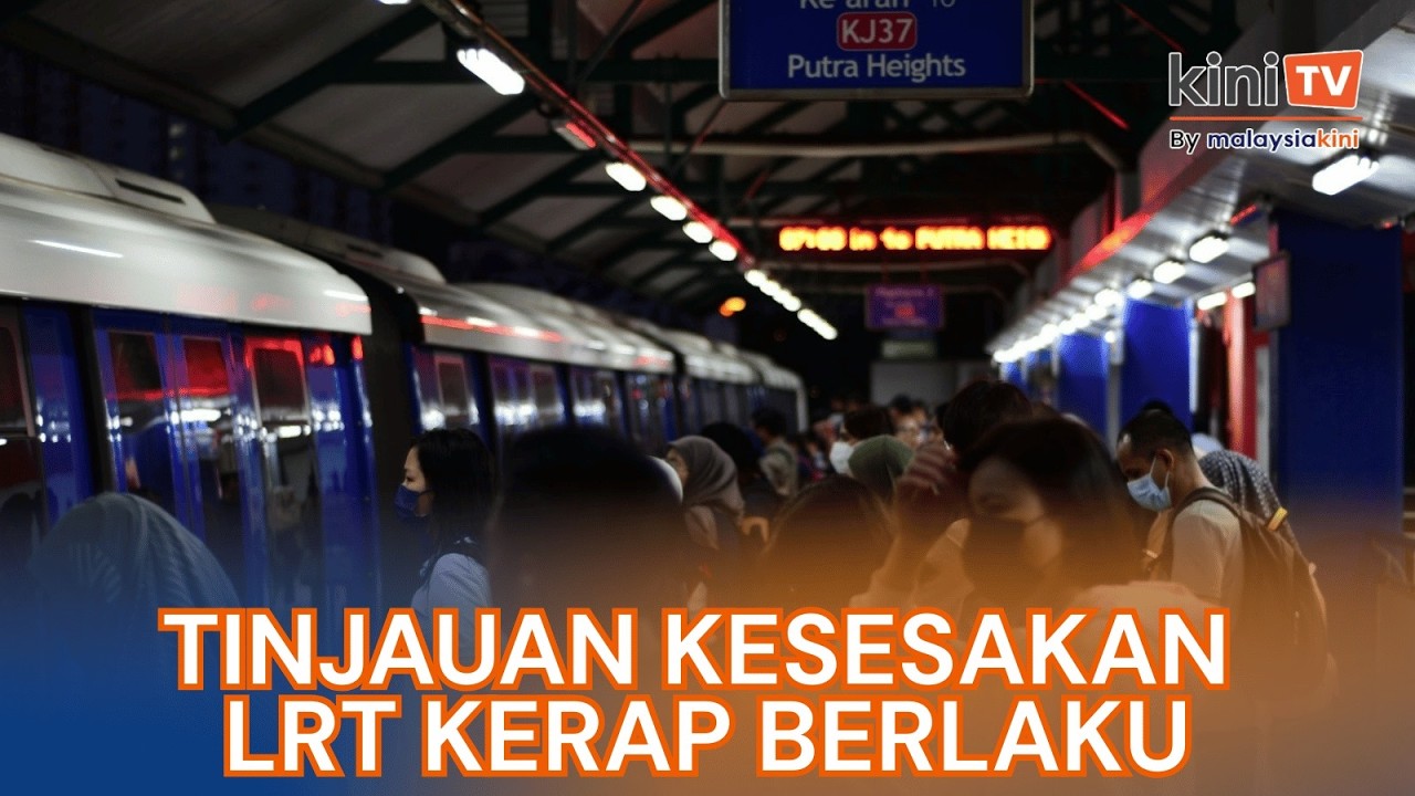 Kesesakan yang dihadapi pengguna LRT serta berdepan risiko keselamatan