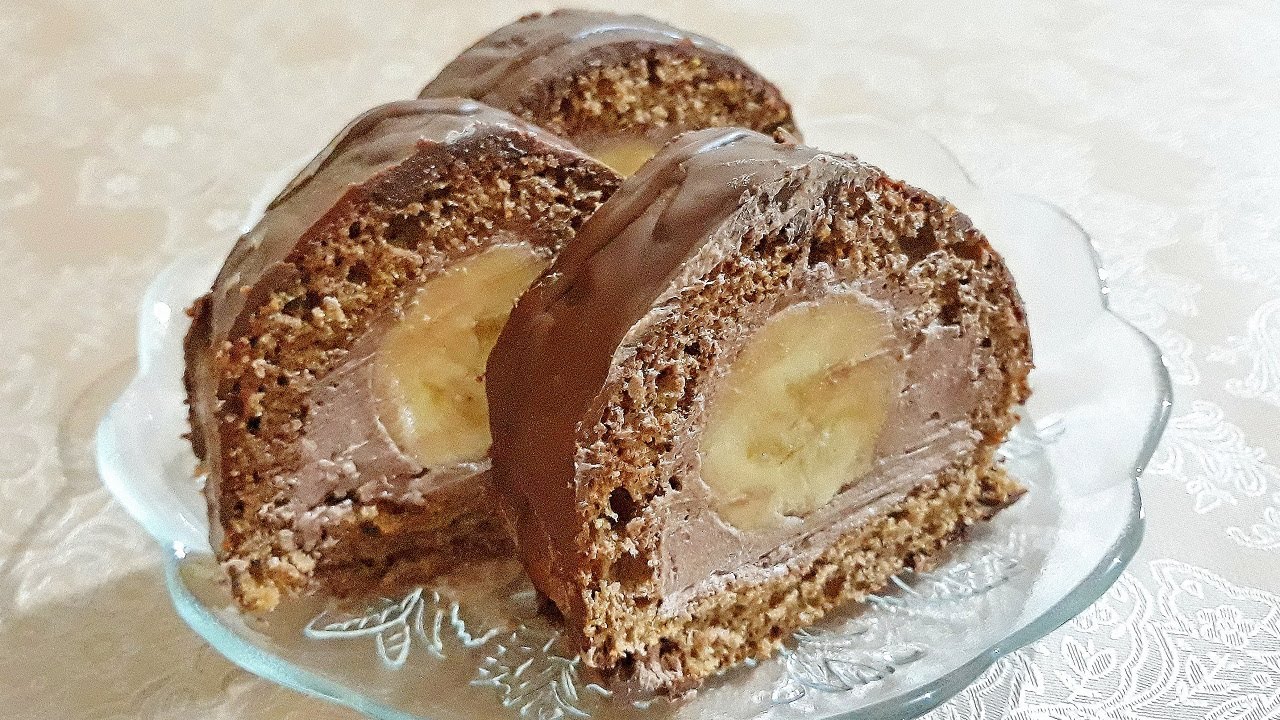 Rolat sa bananom koji neće pući, zaista predivnog ukusa