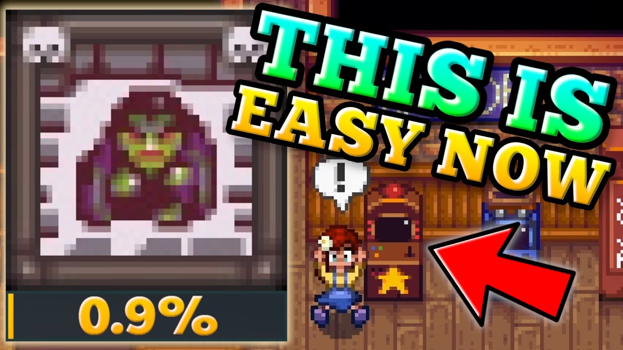 How To GLITCH The Hardest Achievement In Stardew Valley
