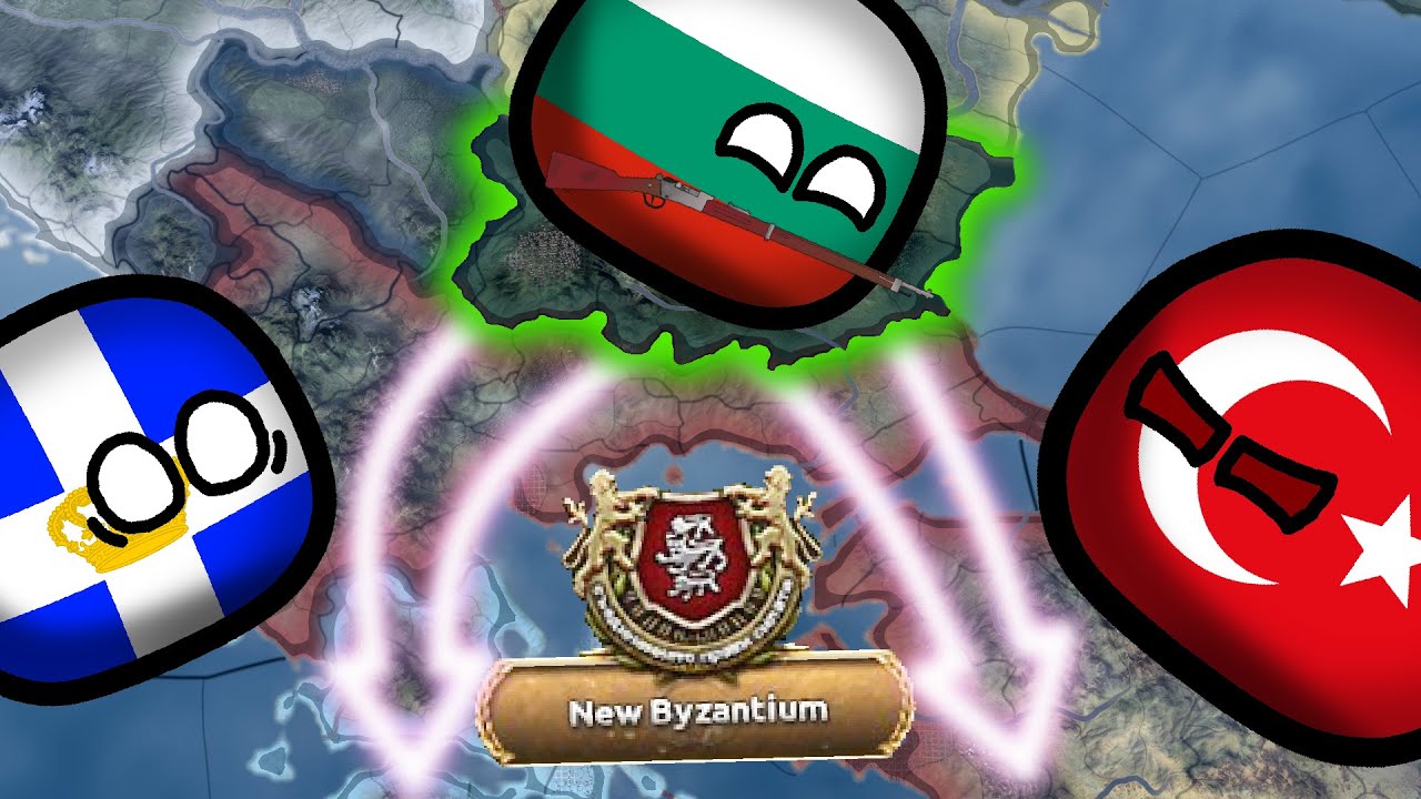 Can Bulgaria reform the BYZANTINE Empire?? WW1 | Hoi4