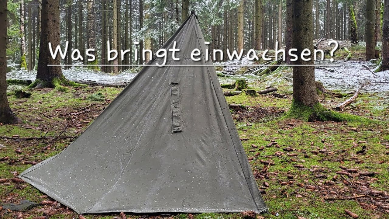 Quicktip: Was bringt Zeltbahn einwachsen?| making the polish lavvu waterproof