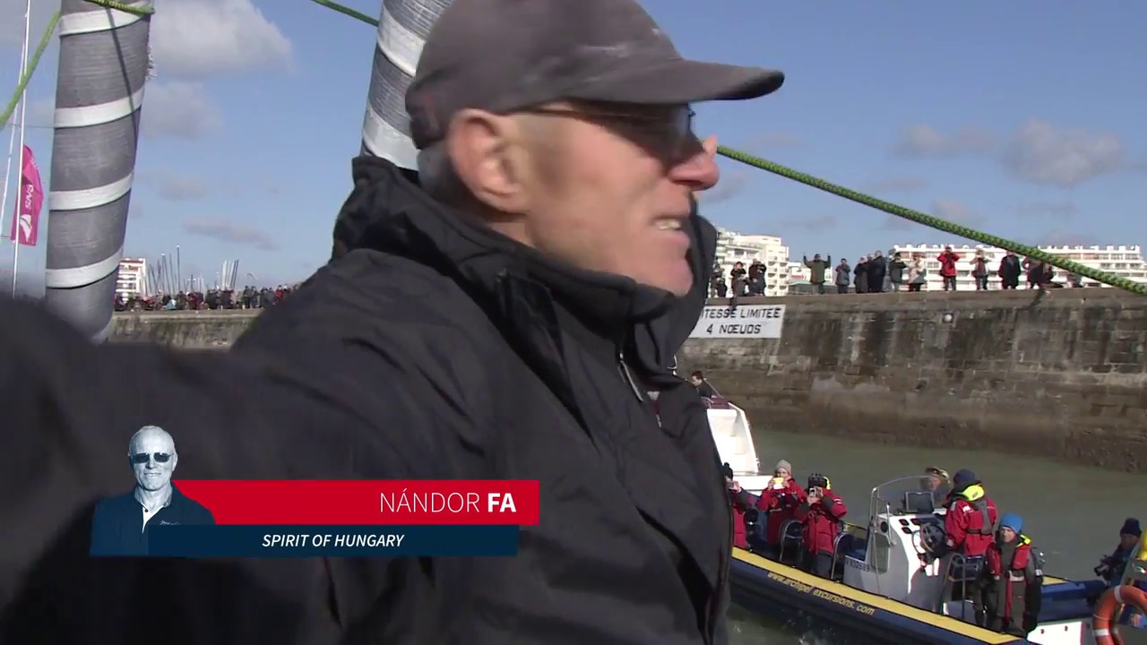 D94 : Nandor Fa's arrival / Vendee Globe
