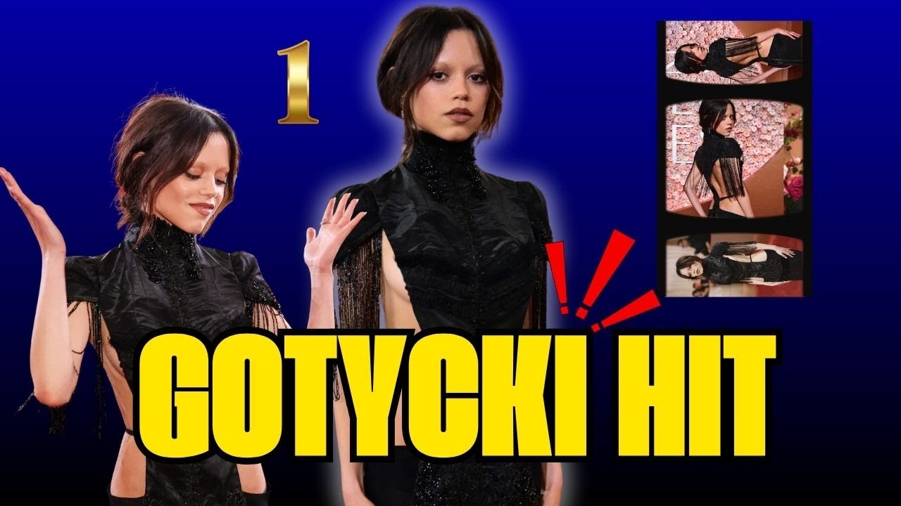 Mroczna Jenna Ortega Zdominowała Złote Globy 2026